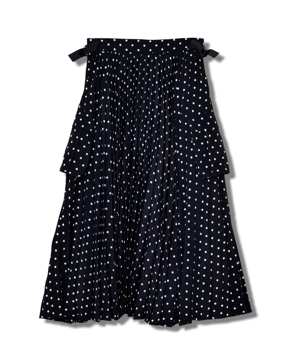 No.142 Prince アコーディオンプリーツキュロット☆NAVY☆新品 アコーディオンプリーツAラインワンピース(02_S～M 62_