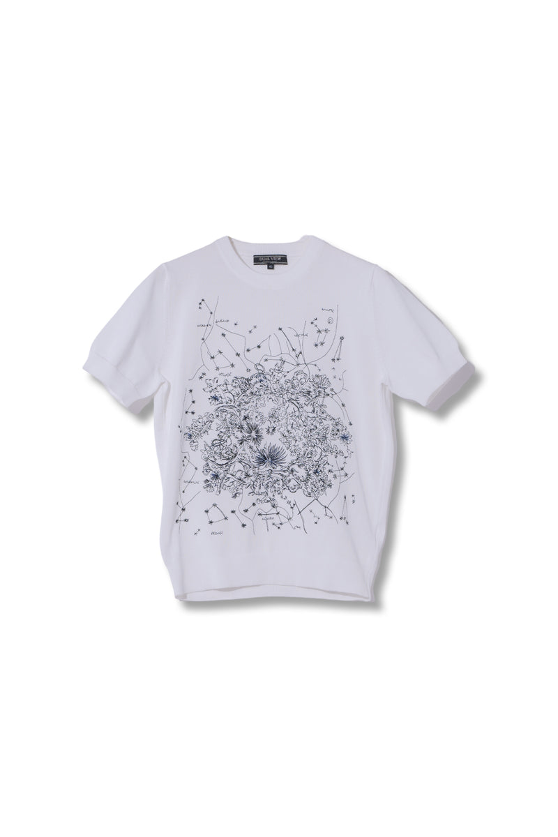 25SS商品-25318007】ハンド刺繍ニット – DUAL VIEW