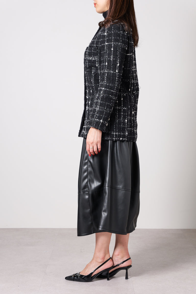 24AW商品-24153015】ノットツイードジャケット – DUAL VIEW