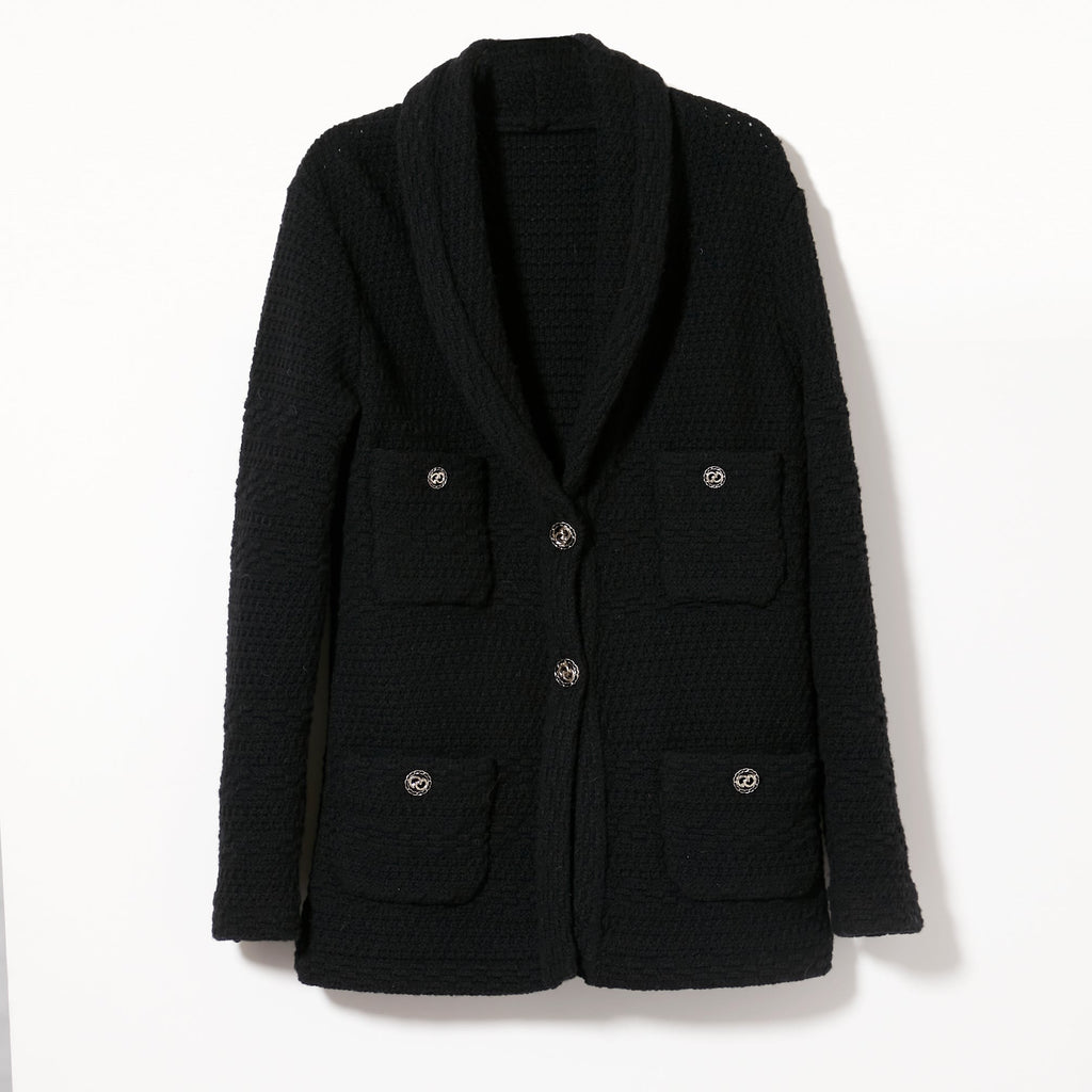 【22AW SALE 商品】Tweed Knit Jacket