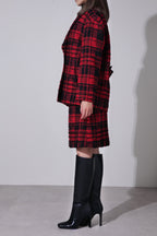 【24AW商品-24141000】マリアツイードPコート