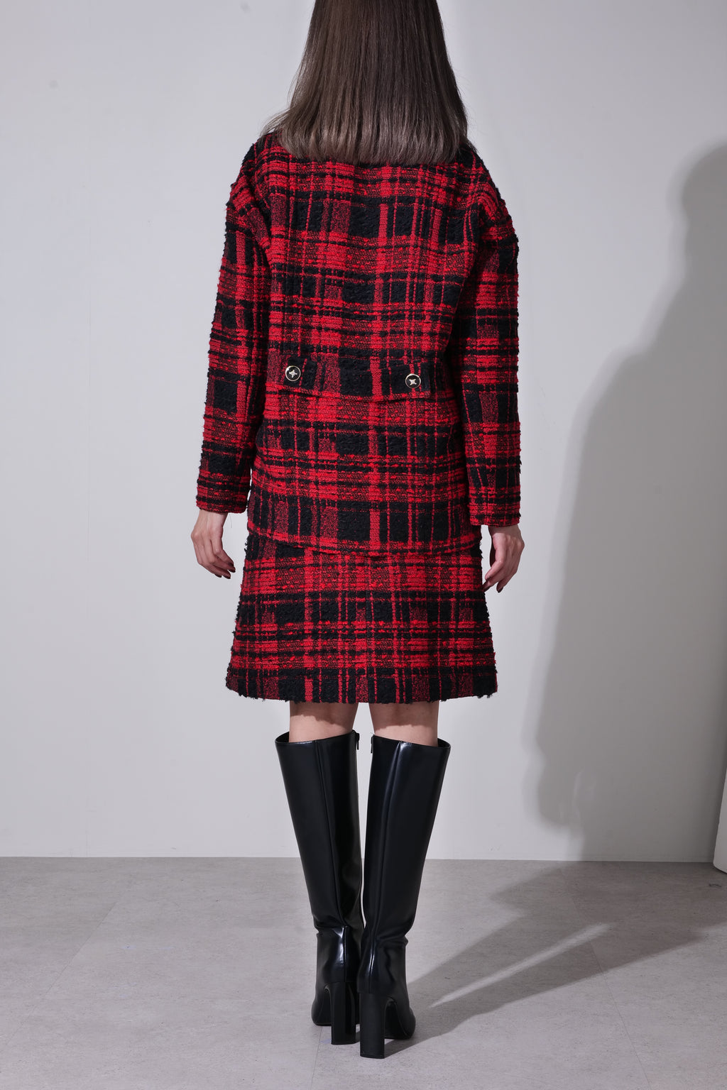 【24AW商品-24141000】マリアツイードPコート