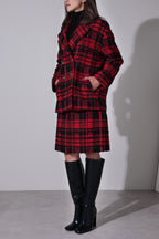 【24AW商品-24141000】マリアツイードPコート