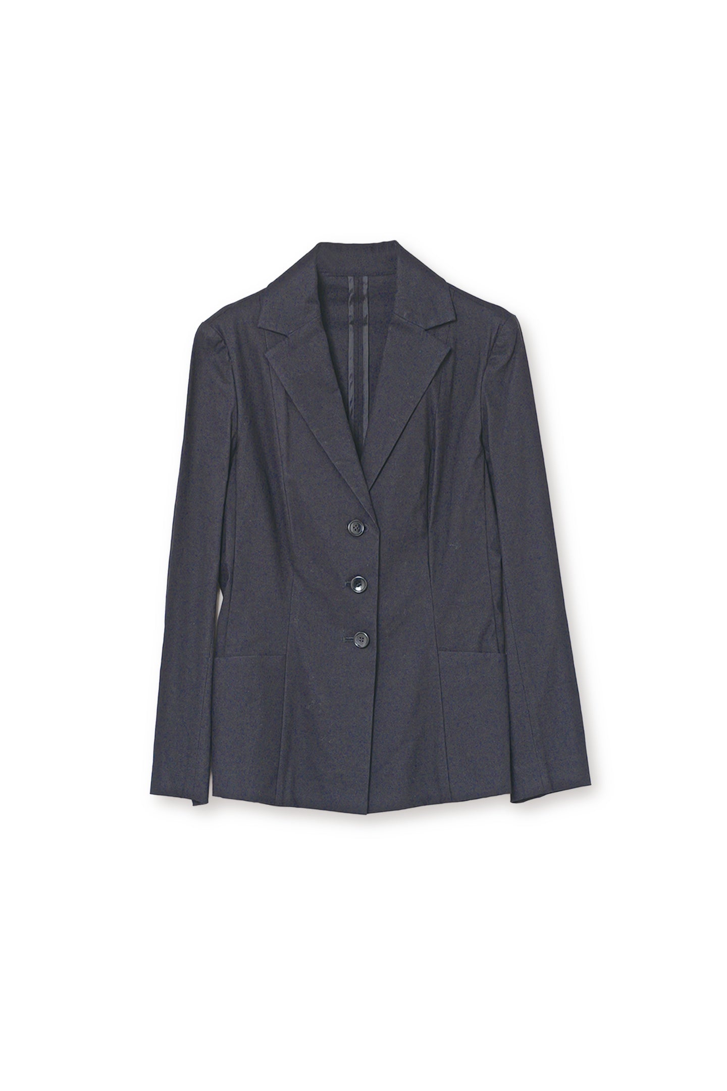 【19123015】リネンヴィスコースストレッチジャケット