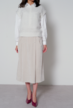 【25AW商品-25358042】アルパカ メッシュベスト