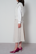 【25AW商品-25358042】アルパカ メッシュベスト