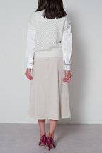 【25AW商品-25358042】アルパカ メッシュベスト