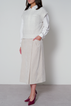 【25AW商品-25358042】アルパカ メッシュベスト