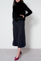 【25153036】フェイクミンクベスト