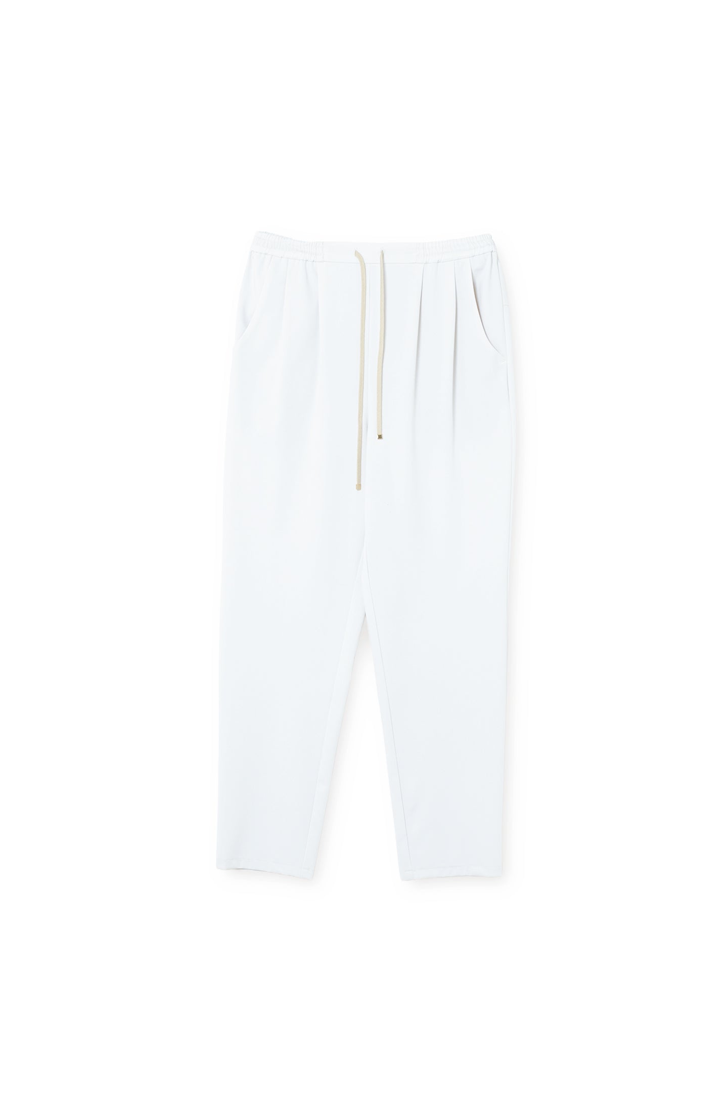 【22164031】ドローストリングテーパードパンツ