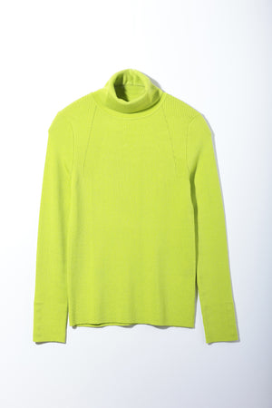 【23AW 商品】袖釦リブタートル