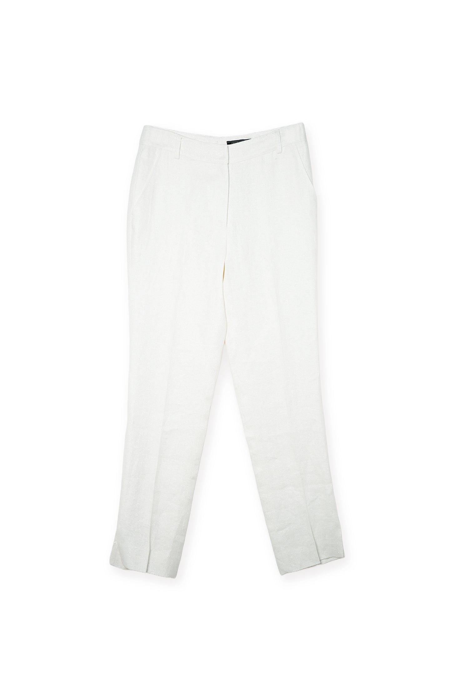 【24124012】麻テーパードパンツ