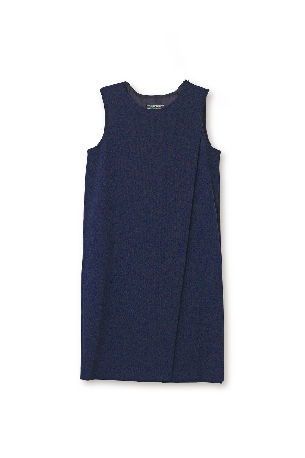 【24146008】二重織バッククロスドレス