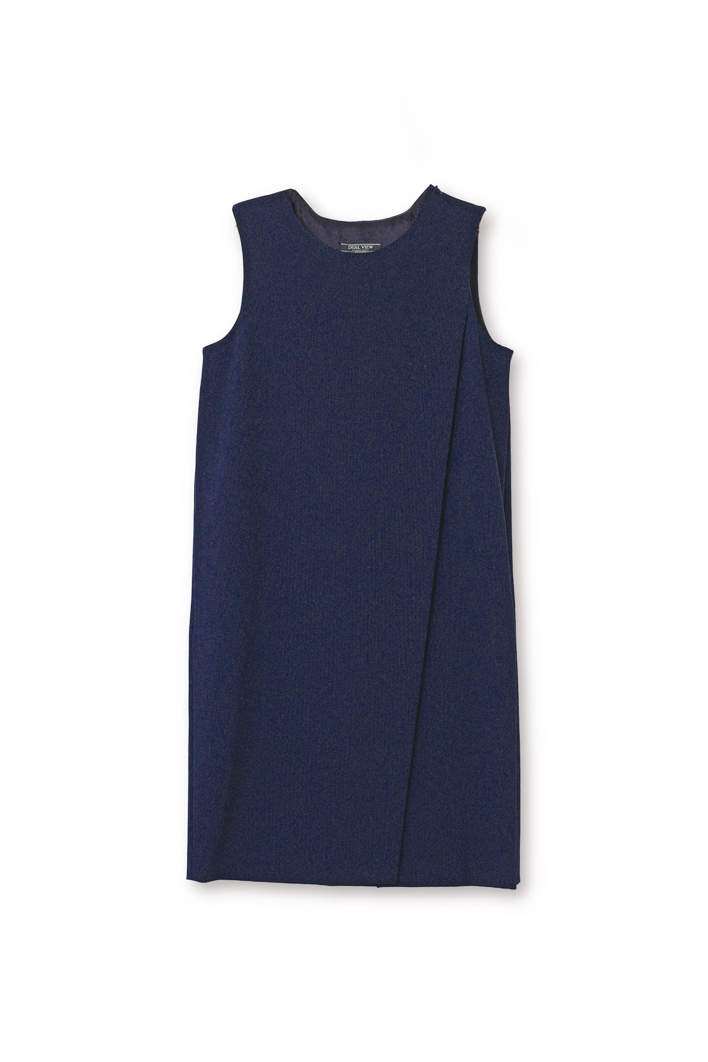 【24146008】二重織バッククロスドレス