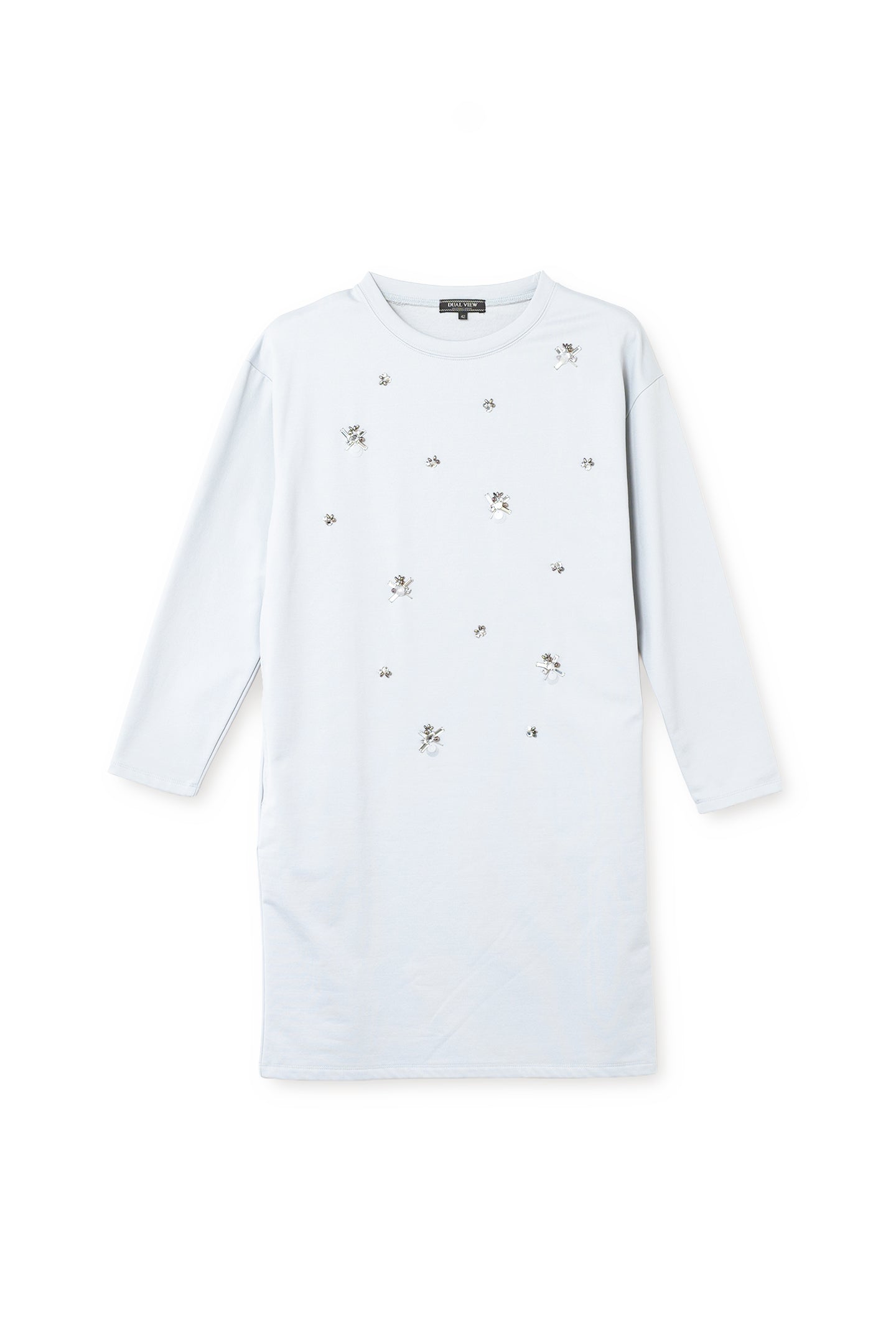 【24AW商品-24846000】フロントビジューワンピース