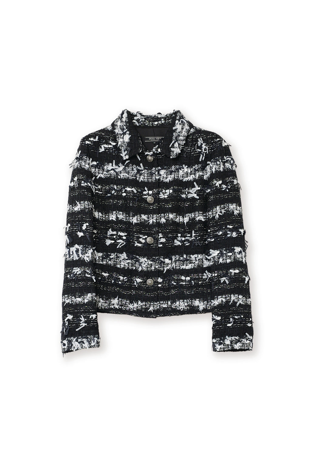 【25SS商品-25113003】マリアツイードショールカラージャケット