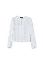 【25SS商品-25113016】スパンコール入りリントンツイードジャケット