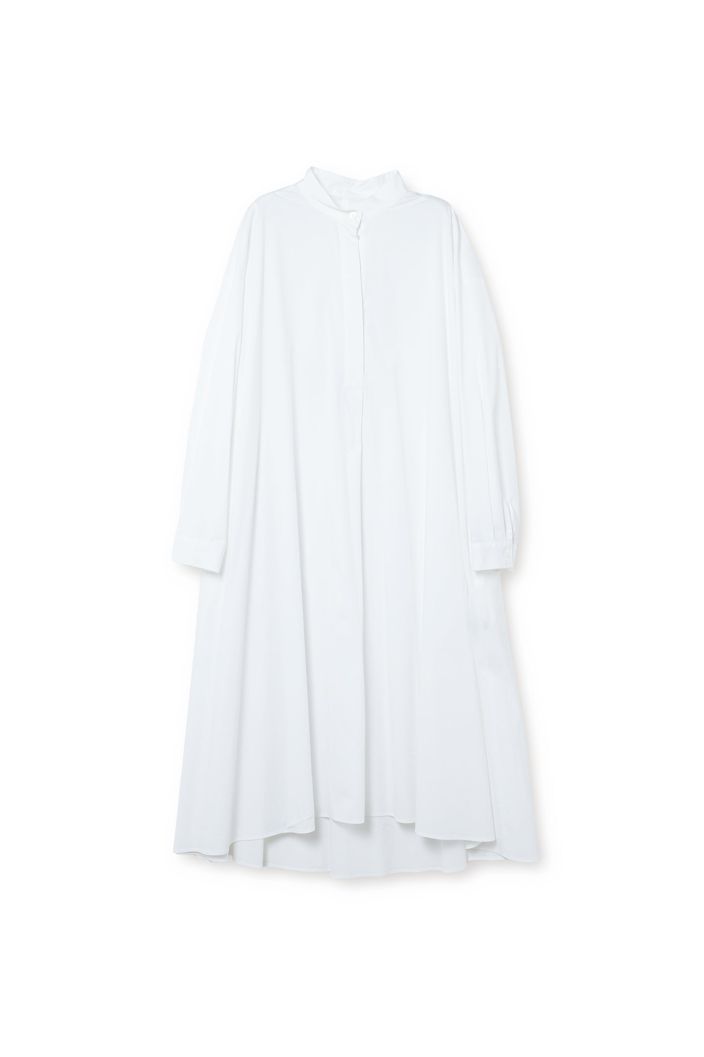 【25116009】スーピマコットンストレッチシャツドレス