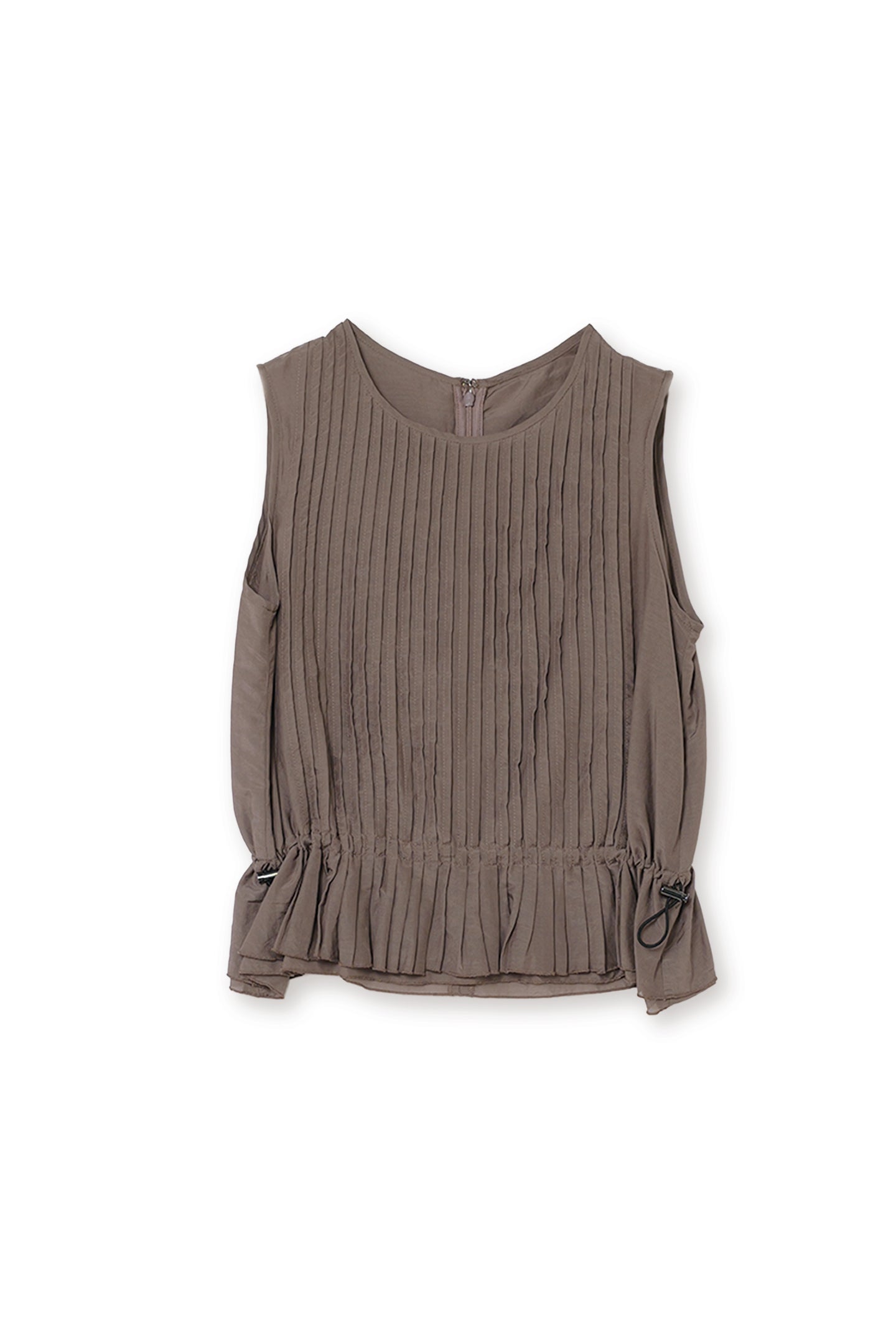 【25120019】コットンシルクピンタックTOP