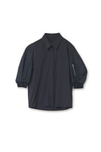 【25140001】タフタパフスリーブシャツ