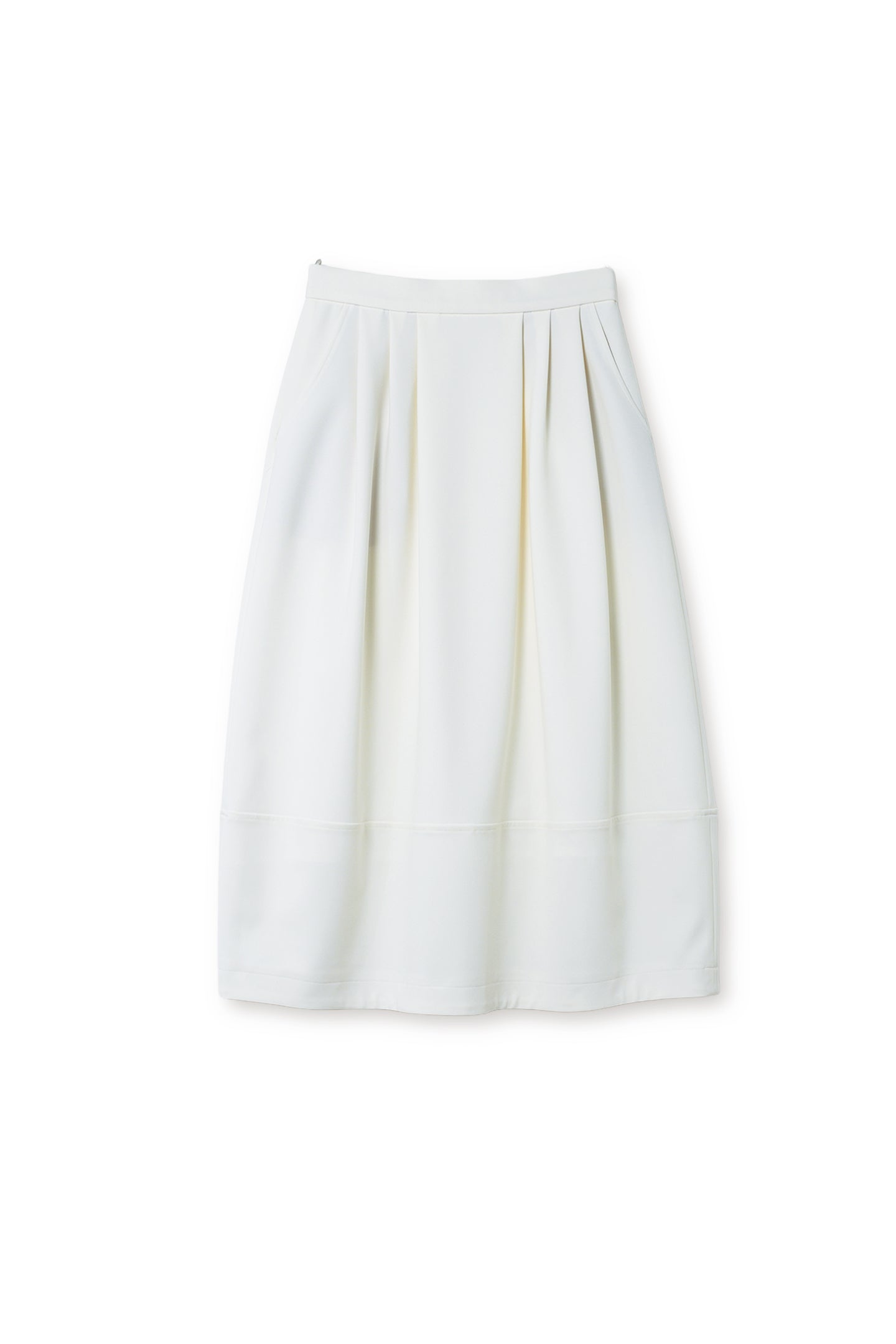 【25142004】ダブルクロスコクーンスカート