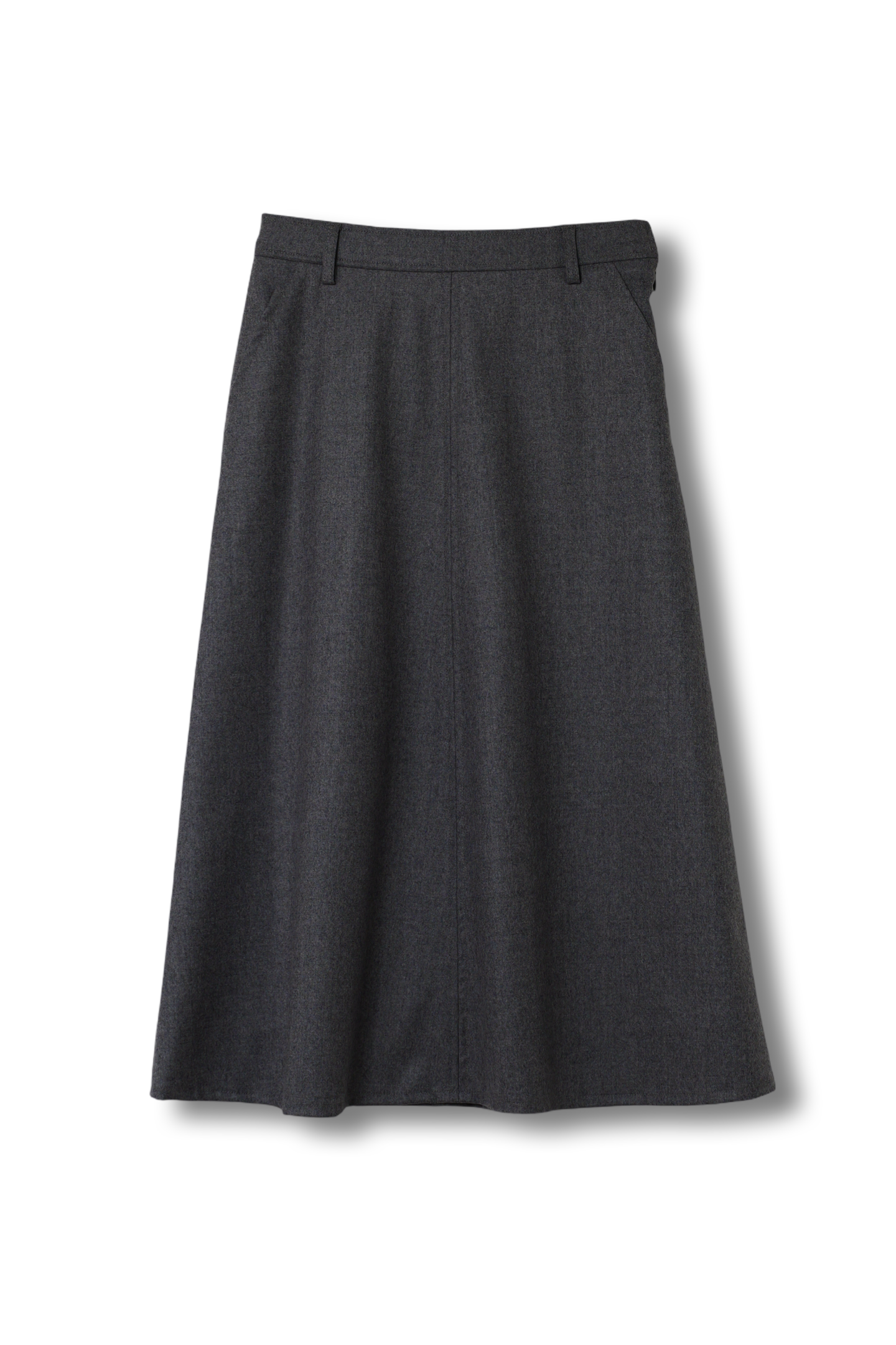 【25142014】強圧縮フラノセミフレアースカート