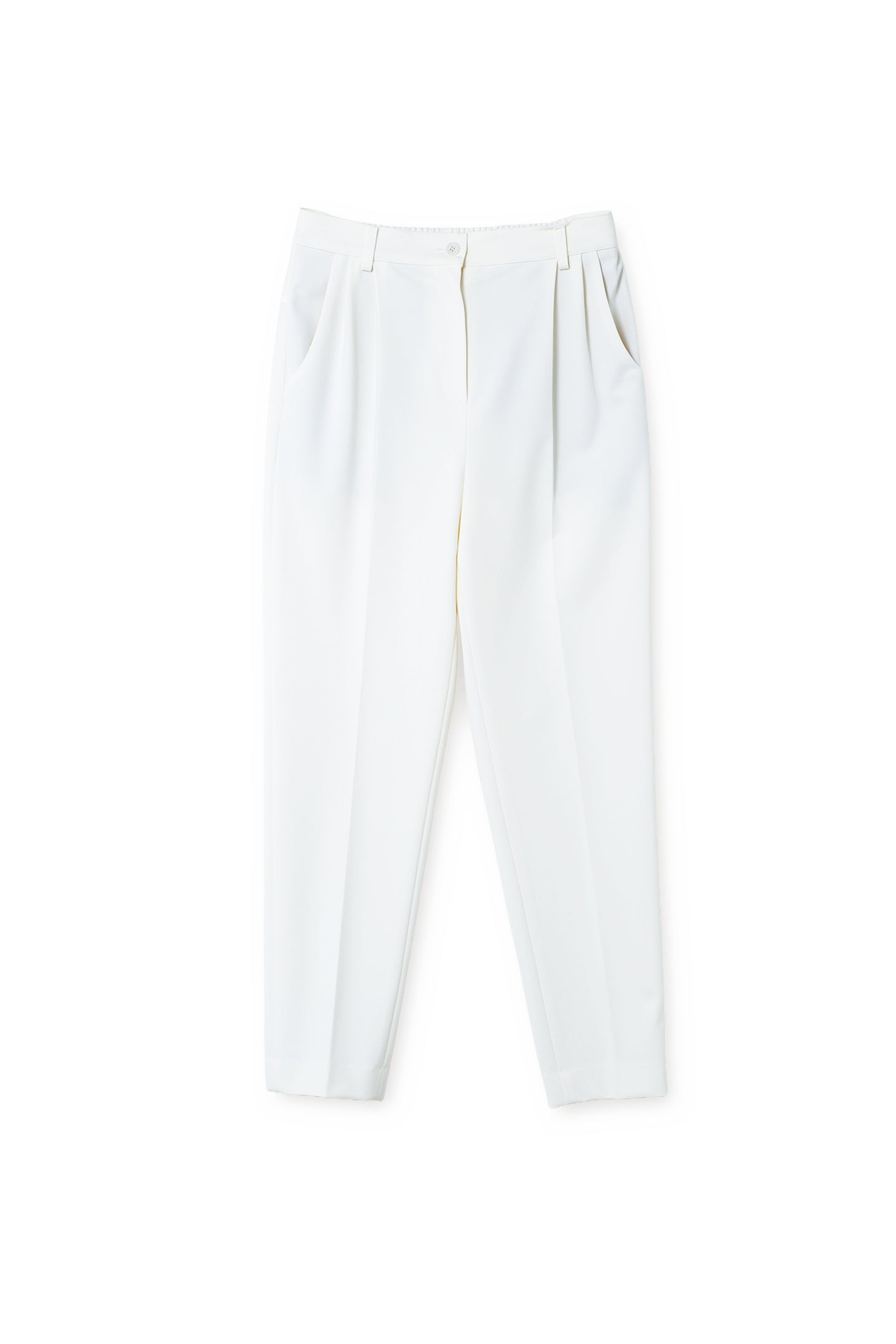 【25144002】ダブルクロステーパードパンツ