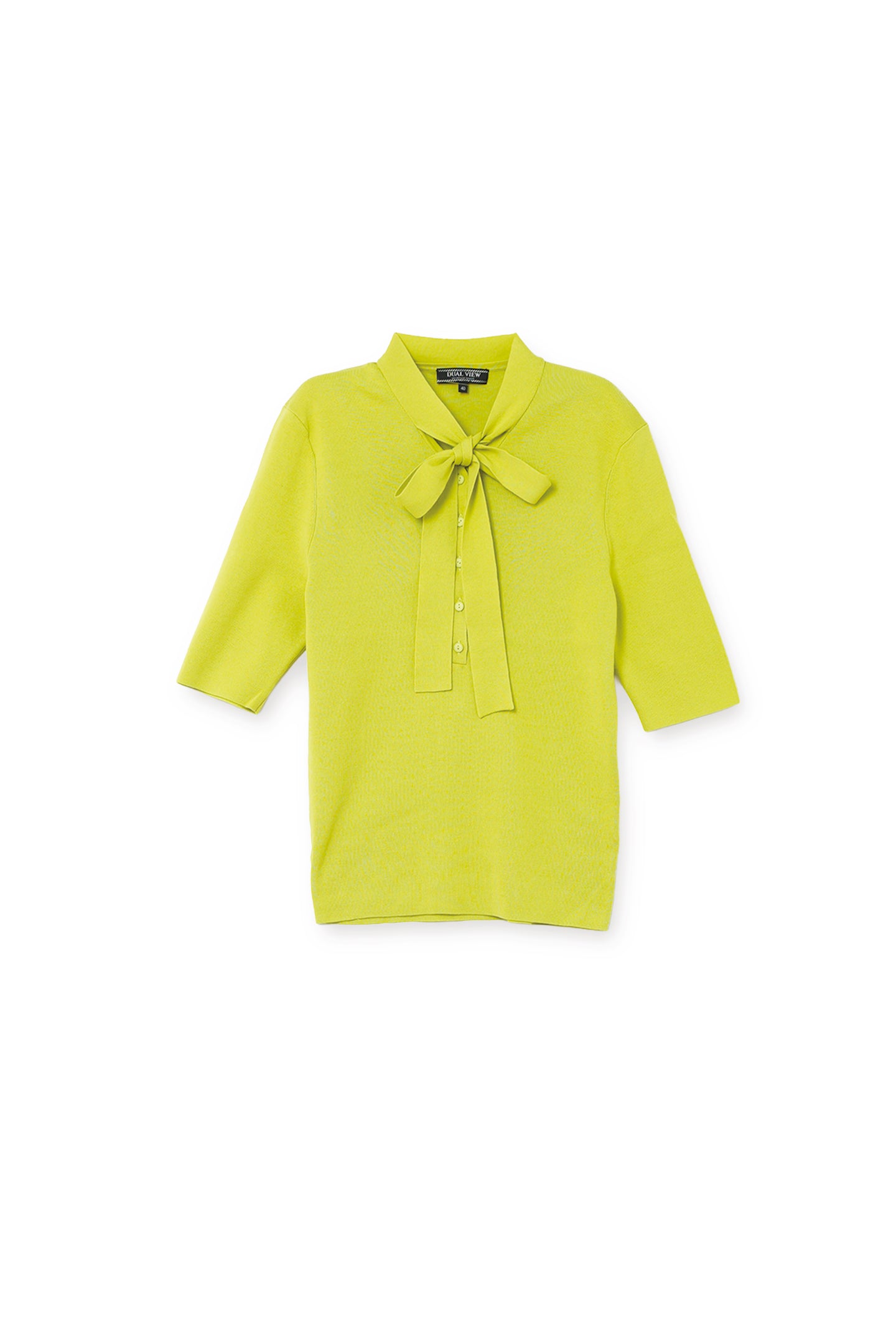 【25318001】　ボウタイニットプルオーバー