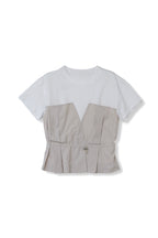 【25828020】タフタコンビネーション Tシャツ