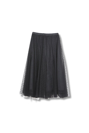 【24SS 商品-24112009】ドットチュールスカート