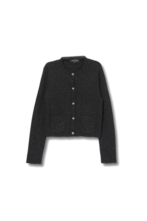 【25SS商品-25318005】ラメニットジャケット