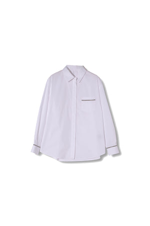 【25AW予約商品-25150010】ボールチェーン付きシャツ