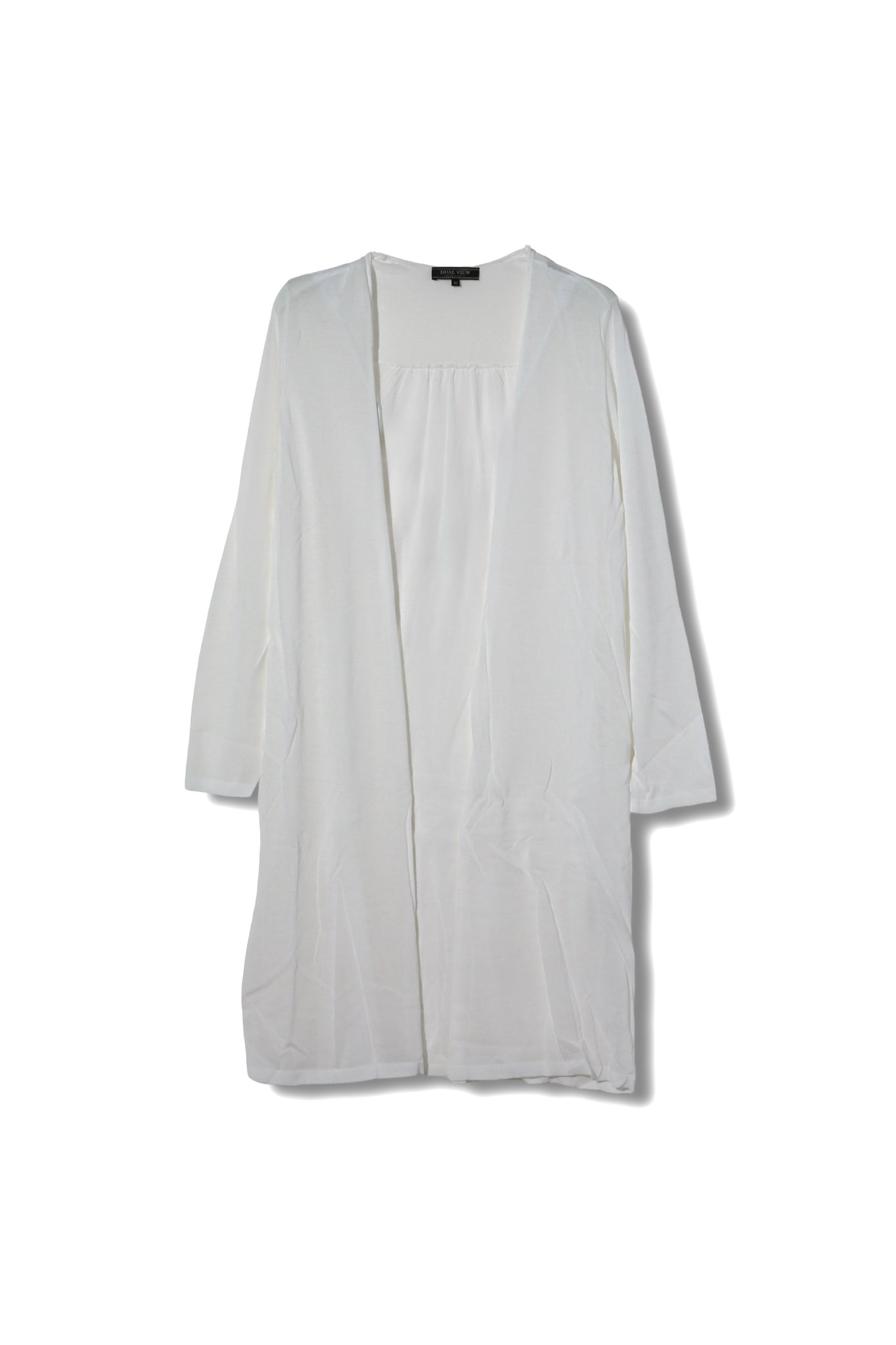 【24SS 商品】後ヨーク切替トッパーカーディガン