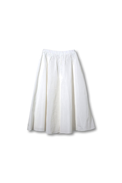 25SS商品-25112008】マイクロタフタギャザースカート – DUAL VIEW