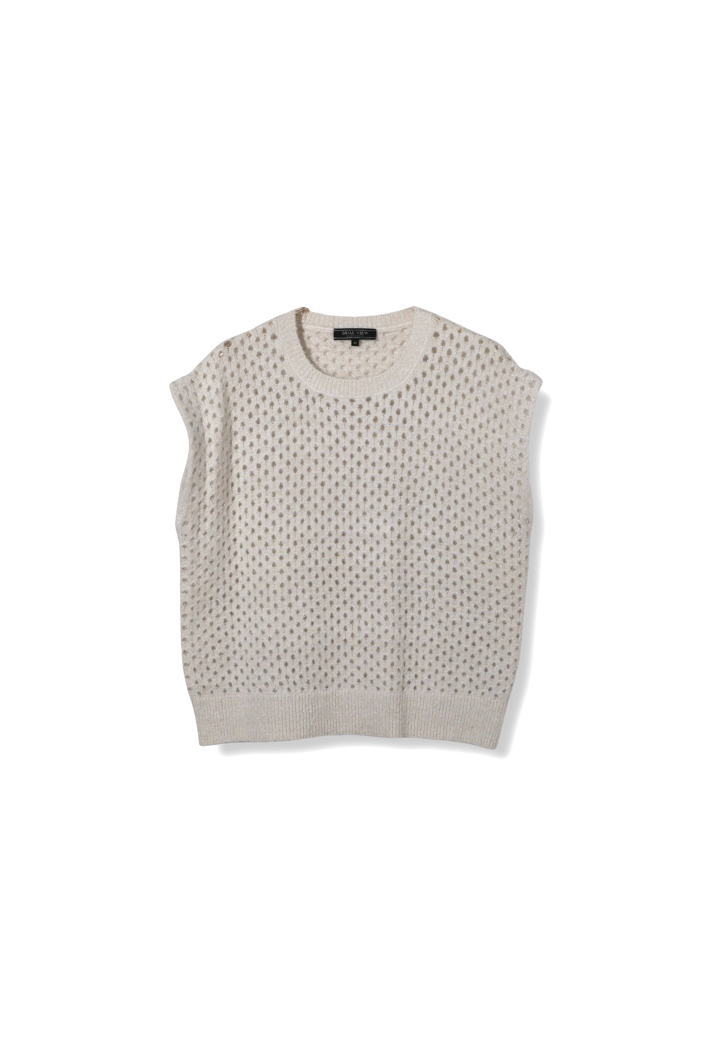 【25AW商品-25358042】アルパカ メッシュベスト