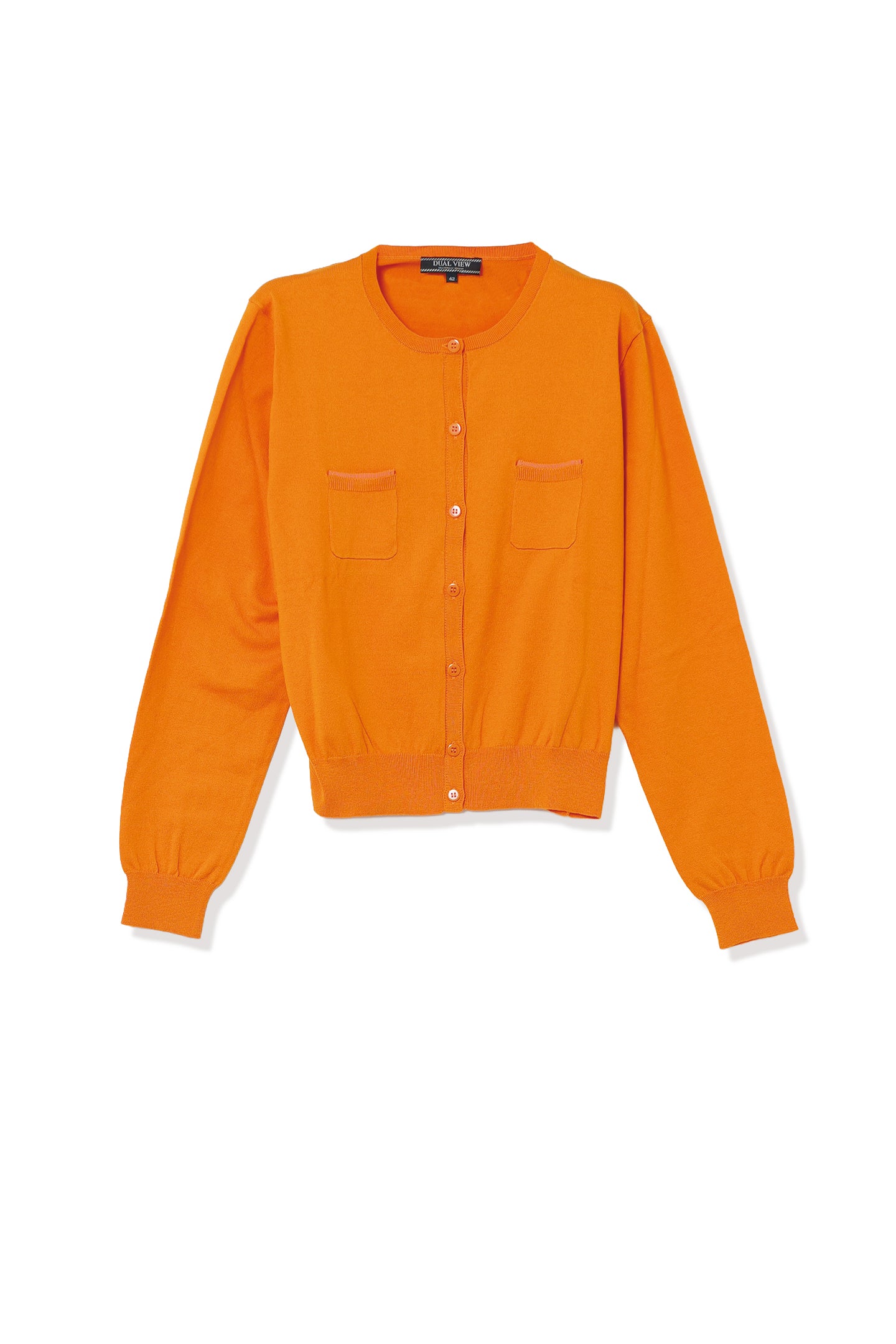 【993398000】チビポケットクルーカーディガン