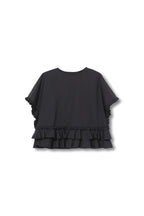 【25SS商品-25120016】コットンポプリンティアードTOP