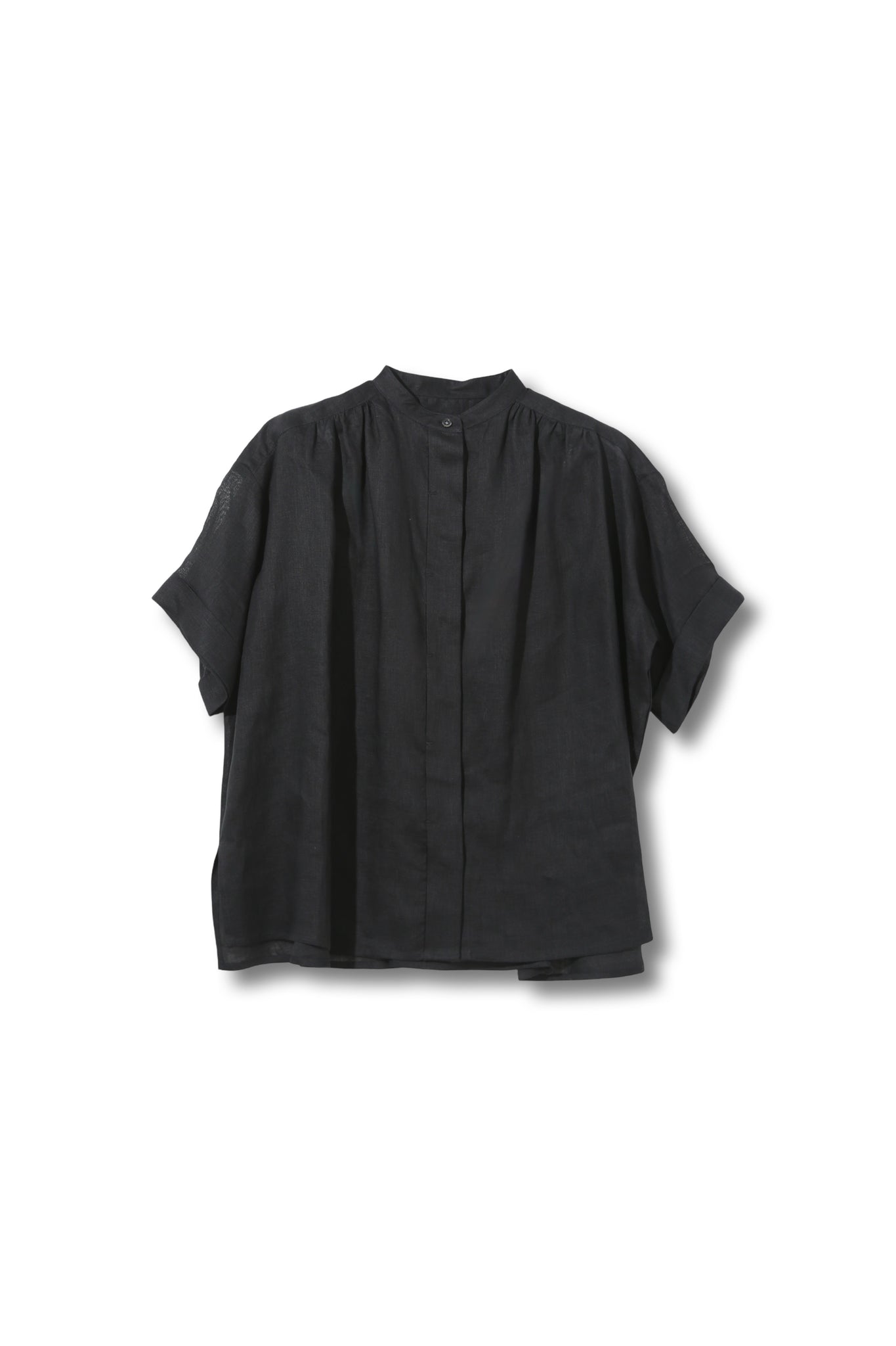 【25SS商品-25120030】オーガニックリネンマオカラーTOP