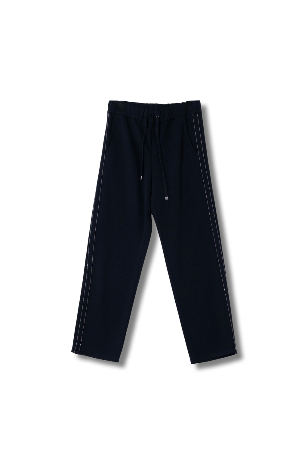 【25AW予約商品-25844000】サイドボールチェーンポンチドロストパンツ