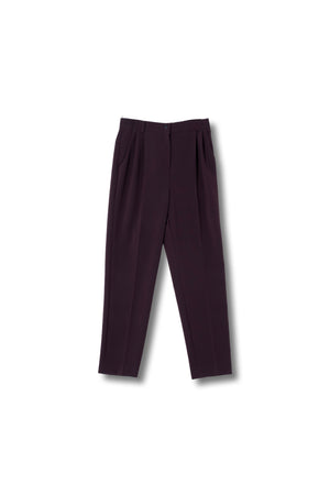 【25AW商品-25144002】ダブルクロステーパードパンツ