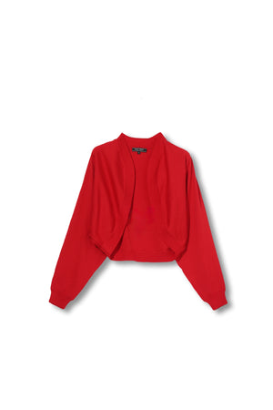 【24SS 商品】綿シルクドルマンボレロ