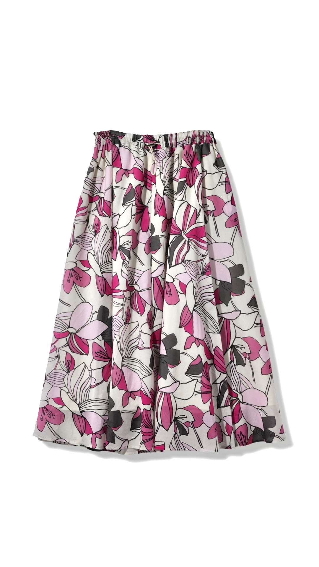 【24122024】フラワープリントスカート