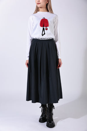 【23AW 商品】タフタボリュームスカート