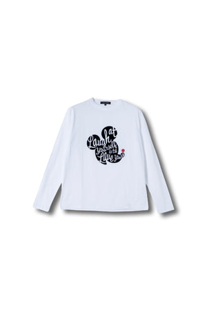 【25AW商品-25848003】フロッキーマウスロングスリーブTシャツ