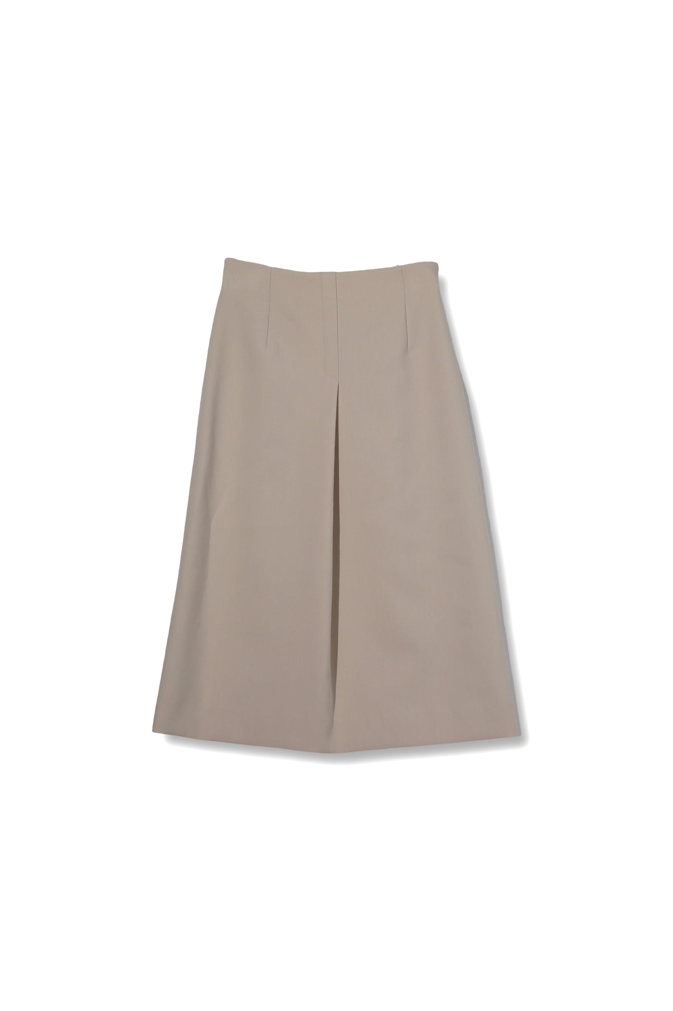【24SS 商品】ポリエステル／レーヨン二重織skirt