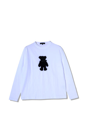 【24AW商品-24858007】ベア ロングスリーブTシャツ