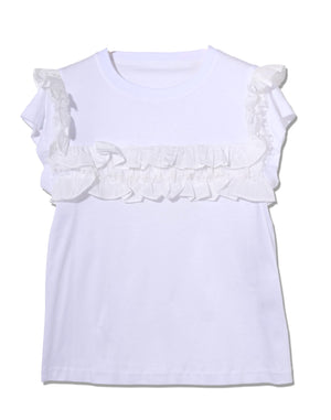【24SS商品】ラッフルカットソー