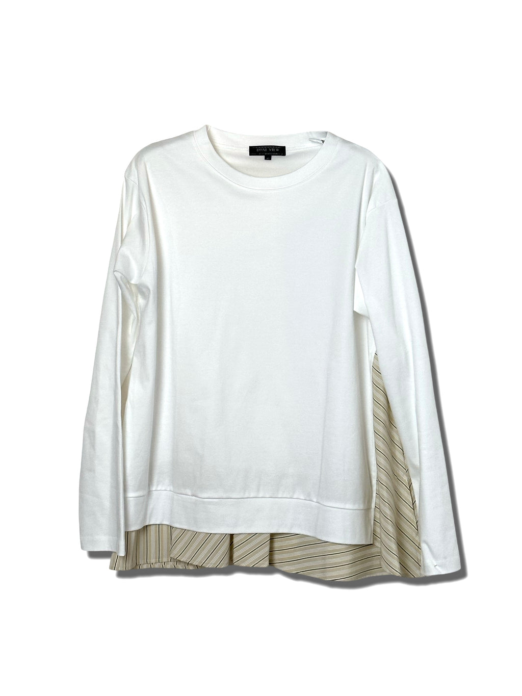 【24AW商品-24848001】レイヤードライクカットソー