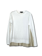 【24AW商品-24848001】レイヤードライクカットソー