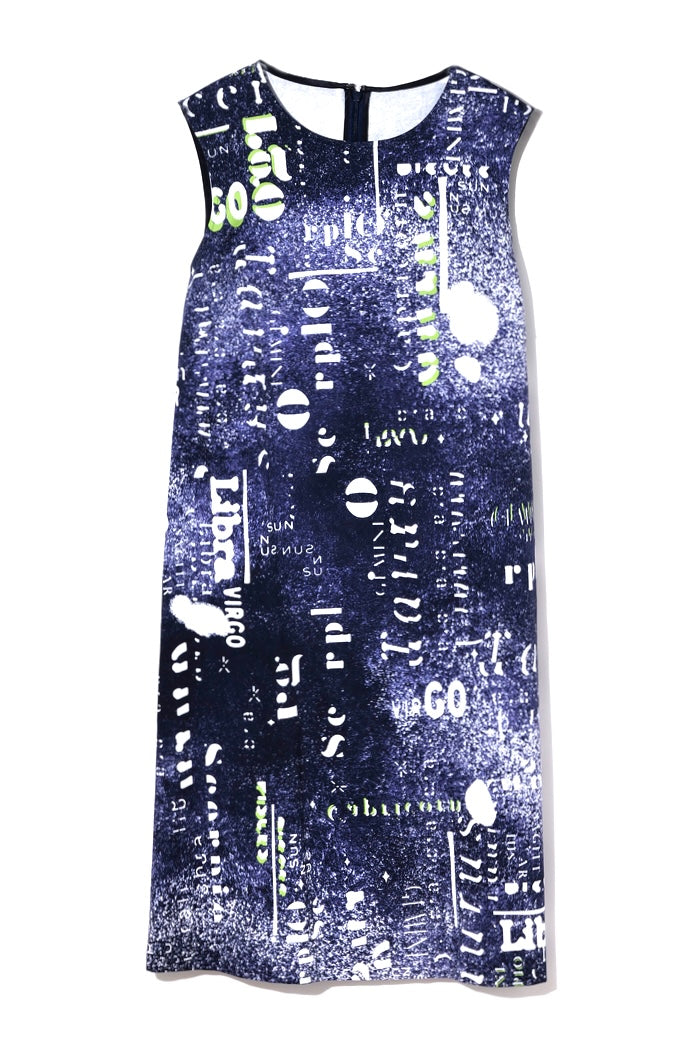 24SS 商品】コットン顔料プリントドレス – DUAL VIEW